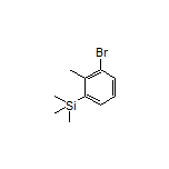 (3-Bromo-2-methylphenyl)trimethylsilane