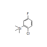 (2-Chloro-5-fluorophenyl)trimethylsilane