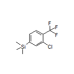 [3-Chloro-4-(trifluoromethyl)phenyl]trimethylsilane