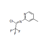2,2,2-Trifluoro-N-(4-methyl-2-pyridyl)acetimidoyl Chloride