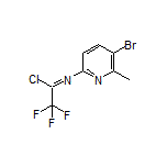 N-(5-Bromo-6-methyl-2-pyridyl)-2,2,2-trifluoroacetimidoyl Chloride
