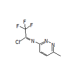 2,2,2-Trifluoro-N-(6-methyl-3-pyridazinyl)acetimidoyl Chloride