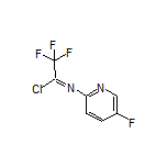 2,2,2-Trifluoro-N-(5-fluoro-2-pyridyl)acetimidoyl Chloride