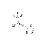 2,2,2-Trifluoro-N-(2-oxazolyl)acetimidoyl Chloride