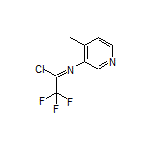 2,2,2-Trifluoro-N-(4-methyl-3-pyridyl)acetimidoyl Chloride