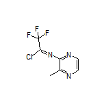 2,2,2-Trifluoro-N-(3-methyl-2-pyrazinyl)acetimidoyl Chloride