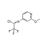 2,2,2-Trifluoro-N-(2-methoxy-4-pyridyl)acetimidoyl Chloride