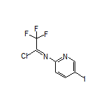 2,2,2-Trifluoro-N-(5-iodo-2-pyridyl)acetimidoyl Chloride