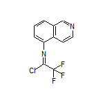 2,2,2-Trifluoro-N-(5-isoquinolyl)acetimidoyl Chloride