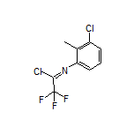 N-(3-Chloro-2-methylphenyl)-2,2,2-trifluoroacetimidoyl Chloride