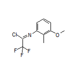 2,2,2-Trifluoro-N-(3-methoxy-2-methylphenyl)acetimidoyl Chloride