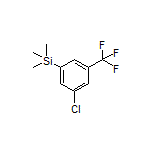 [3-Chloro-5-(trifluoromethyl)phenyl]trimethylsilane