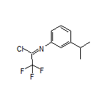 2,2,2-Trifluoro-N-(3-isopropylphenyl)acetimidoyl Chloride