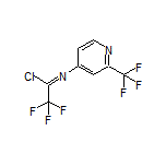 2,2,2-Trifluoro-N-[2-(trifluoromethyl)-4-pyridyl]acetimidoyl Chloride