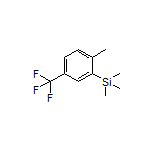 Trimethyl[2-methyl-5-(trifluoromethyl)phenyl]silane