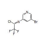N-(5-Bromo-3-pyridyl)-2,2,2-trifluoroacetimidoyl Chloride
