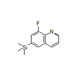 8-Fluoro-6-(trimethylsilyl)quinoline