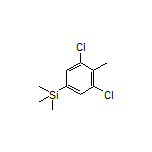 (3,5-Dichloro-4-methylphenyl)trimethylsilane