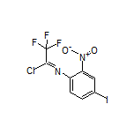 2,2,2-Trifluoro-N-(4-iodo-2-nitrophenyl)acetimidoyl Chloride