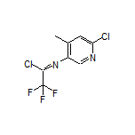 N-(6-Chloro-4-methyl-3-pyridyl)-2,2,2-trifluoroacetimidoyl Chloride