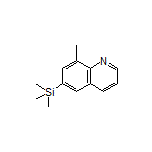 8-Methyl-6-(trimethylsilyl)quinoline