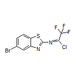 N-(5-Bromo-2-benzothiazolyl)-2,2,2-trifluoroacetimidoyl Chloride