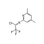 N-(4,6-Dimethyl-2-pyridyl)-2,2,2-trifluoroacetimidoyl Chloride