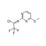 2,2,2-Trifluoro-N-(4-methoxy-2-pyrimidinyl)acetimidoyl Chloride
