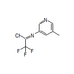 2,2,2-Trifluoro-N-(5-methyl-3-pyridyl)acetimidoyl Chloride