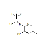 N-(3-Bromo-5-methyl-2-pyridyl)-2,2,2-trifluoroacetimidoyl Chloride