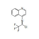 2,2,2-Trifluoro-N-(4-quinolyl)acetimidoyl Chloride
