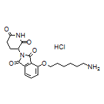 4-[(6-Aminohexyl)oxy]-2-(2,6-dioxo-3-piperidyl)isoindoline-1,3-dione Hydrochloride
