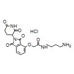 N-(4-Aminobutyl)-2-[[2-(2,6-dioxo-3-piperidyl)-1,3-dioxoisoindolin-4-yl]oxy]acetamide Hydrochloride