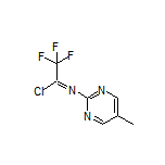 2,2,2-Trifluoro-N-(5-methyl-2-pyrimidinyl)acetimidoyl Chloride