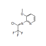 2,2,2-Trifluoro-N-(3-methoxy-2-pyridyl)acetimidoyl Chloride