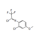 N-(2-Chloro-4-methoxyphenyl)-2,2,2-trifluoroacetimidoyl Chloride