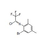 N-(2-Bromo-4,6-dimethylphenyl)-2,2,2-trifluoroacetimidoyl Chloride