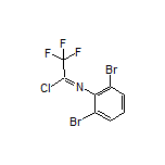 N-(2,6-Dibromophenyl)-2,2,2-trifluoroacetimidoyl Chloride