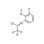 2,2,2-Trifluoro-N-(3-fluoro-2-methoxyphenyl)acetimidoyl Chloride