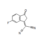 2-(6-Fluoro-3-oxo-2,3-dihydro-1H-inden-1-ylidene)malononitrile