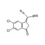 2-(5,6-Dichloro-3-oxo-2,3-dihydro-1H-inden-1-ylidene)malononitrile