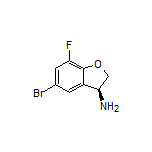 (S)-5-Bromo-7-fluoro-2,3-dihydrobenzofuran-3-amine