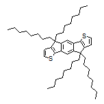 4,4,9,9-Tetraoctyl-4,9-dihydro-s-indaceno[1,2-b:5,6-b’]dithiophene