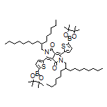 [5,5’-[2,5-Bis(2-hexyldecyl)-3,6-dioxo-2,3,5,6-tetrahydropyrrolo[3,4-c]pyrrole-1,4-diyl]bis(thiophene-5,2-diyl)]diboronic Acid Bis(pinacol) Ester