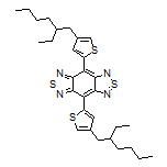 4,8-Bis[4-(2-ethylhexyl)thiophen-2-yl]benzo[1,2-c:4,5-c’]bis[1,2,5]thiadiazole