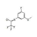 2,2,2-Trifluoro-N-(3-fluoro-5-methoxyphenyl)acetimidoyl Chloride