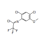 N-(2,4-Dichloro-5-methoxyphenyl)-2,2,2-trifluoroacetimidoyl Chloride