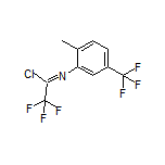 2,2,2-Trifluoro-N-[2-methyl-5-(trifluoromethyl)phenyl]acetimidoyl Chloride