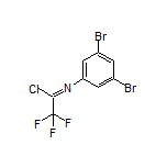 N-(3,5-Dibromophenyl)-2,2,2-trifluoroacetimidoyl Chloride