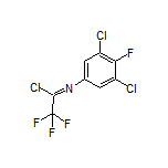 N-(3,5-Dichloro-4-fluorophenyl)-2,2,2-trifluoroacetimidoyl Chloride